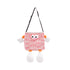 Car Key Box - Fun storage box for the car with hanging compartment - Scratch-resistant storage bag for the backseat - Handy car accessory - Large capacity - Pink