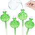 Self-watering planter. Watering devices for plants. Watering bulbs for plants. 4 plant watering bulbs. Green, cactus-shaped, self-watering bulbs, medium-sized. Gifts for plant lovers.