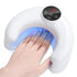 Advanced 45W UV Nail Lamp: UV Light for Gel Nails Smart Sensor Flash Cure Lamp Nail Lamp 20S Fast Curing LCD Display 3 Timers Nail Tech Must Haves LED Lamp for Professional Users