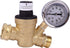 RV Water Pressure Regulator with Gauge Adjustable 3/4" Hose Valve - RV Water Pressure Regulator with Gauge - RV Camper Water Pressure Regulator, Trucks, Trailers - Trailer Water Pressure Gauge