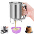 Batter Pourer - 900 ml With Squeeze Lever - Kitchen Aid For Cake And Pie