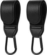 Walking Hooks - 2 Pieces Universal Carabiners - For Shopping Bags and Bags - Suitable for Strollers and Buggies