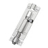 Door Latch - Sliding Latch Made of Stainless Steel 304 with Screws - Suitable for Bathrooms, Bedrooms, Sheds and Garden Toilets - 4" (97mm)