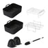 Airfryer Accessory Set - Silicone Liner, Grill, Steam Basket, Baking Tray and Pan - Set of 7