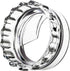 Moka Pot Dosing Ring and Coffee Dispenser - 2-in-1 Dosing Ring - Fast Dosing and Compaction (Large Size 8.4*8.4*3.9cm)