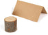 Wooden Place Cards (20) + Kraft Cards (20) - Wooden Card Holders - Wooden Place Cards - Rustic Wooden Photo Holders - Wedding Decorations