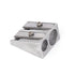 Pencil Sharpener - Pencil Sharpener for Kids - Metal Pencil Sharpener with Double Holes - Makeup & Lip & Eyeliner Sharpener - Suitable for Home Use - 1
