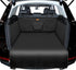 Dog Blanket Car Back Seat - Dog Trunk Liner - Non-Slip & Waterproof Backseat Cover for Pets - Durable Washable Trunk Liner for Travel - Suitable for Small and Medium Cars and Trucks - Black