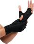 Rheumatism Gloves - Compression Gloves - Unisex - Osteoarthritis - Rheumatism - Arthritis - RSI - Carpal Tunnel Syndrome - L - Copper Half Finger