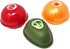 Vegetable Storage Box - Storage Box - 3 Piece Fresh Storage Box Set - Avocado, Tomato & Onion - Reusable Food Storage Containers with Lid