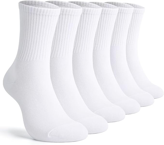 Sports Socks - 3 Pairs Set for Men and Women - Cotton Sports Socks - Suitable for Tennis and Running - Daily Use