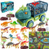 Dinosaur toys Tyrannosaurus rex car toys, Jurassic dinosaur playset for boys and girls, boys and girls, children&