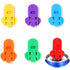 6 Piece Can Opener for Soda & Beer - Ring Opener & Nail Protector - Easy Opening - Multicolor