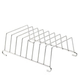 Airfryer Bread Rack - Stainless Steel Toast Rack - Bread Holder - Breakfast Accessory - Silver