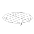 Airfryer Grill Rack Round - Stainless Steel Grill Rack - Raising Rack - Universal Airfryer Accessory - Silver
