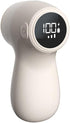 Electric Lint Remover - Rechargeable & Digital Display - For Home Use - Sweater Depiller with LED Screen - White