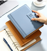 2026 Agenda - A5 Notebook - Ring Binder - Refillable & Reusable - Organizer - [Brown]