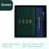 Agenda 2026 - Daily Agenda & Planner - A5 Format - 365 Day Overview - Hardcover - [Dark Green]