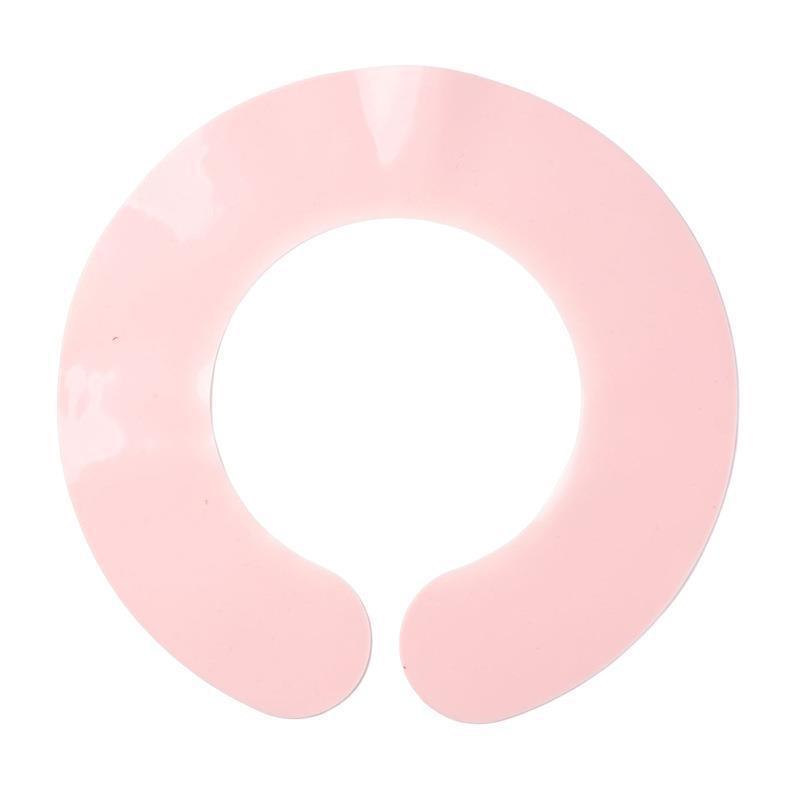Silicone Neck Protection for Hairdressers – Waterproof Cutting Collar & Dye Apron – Anti-Hair Silicone Neck Collar for Cutting, Dyeing & Perming – Pink