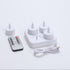 Rechargeable LED Candles with - Electronic Candle - Plastic Tea Lamp - Halloween, Birthday, Valentine&