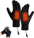 USB Heated Gloves with Touchscreen and Removable Heating Core, Fast Heating Anti-Slip Acrylic Knit for Winter Sports and Outdoor Activities, Requires 5V2A Power