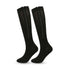 Black Zipper Compression Socks 2 Pairs for Men Women, Easy On-Off with Skin Protection Zipper, Closed Toe Medical Stocking for Circulation and Swelling L/XL