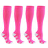 Wide Calf Compression Socks for Nurses and Runners, 90% Nylon 10% Spandex Graduated Support for Circulation, Breathable Stretchy Fit for All-Day Comfort