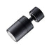 Faucet aerator, 360 Degree Rotation rotatable nozzle for kitchen faucet, 2 Outlet Positions, M22/M24 Thread Compatibility, 2 Spray Modes, Black Finish