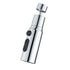 Spray head compatible with kitchen mixer 3 Spray Modes 720 Degree Rotation Rotatable faucet shower, Silver Finish