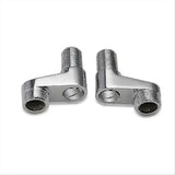 2-Pack Bathtub Faucet Adapter, Adjustable Swing Arm, 20/25 mm Brass Mixer Connector, Chrome/Starlight Finish Options