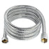 Thick Stainless Steel Shower Hose, 3 m Length, G1/2 Thread, Hand Shower Connection, leak-resistant use, Chrome Finish