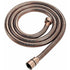 Retro Brass Shower Hose, 150 cm Length, Universal 1/2 Thread Connection, multiple spray modes, Rose Gold/Old Copper Finish Options