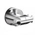 Adjustable Shower Head Holder with Suction Cup, ABS material, comfortable shower coverage, bathroom upgrade use, Silver Finish