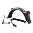 Professional Rear mudguard compatible with Xiaomi M365/1s/pro/pro2 electric scooter, Made of Aluminum, Black Color