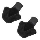 Practical High Performance Ear Warmers Bicycle Helmet, Earmuffs Wind, Fits All Helmets, Black, Excellent Performance
