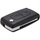 Key Shell, Peugeot Key Case Pouch Protective Cover Replacement for  Peugeot 207 307 308 ce0536, Made of Plastic