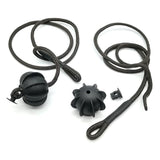 Universal Car Trunk Tie-Down Cord, 2pcs Rope for Rear Shelves, Secure Cargo Net Strap, Fits VW Golf 6 5 4, MK5 MK6 GTI, Made of Rubber
