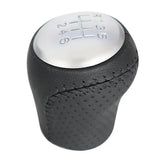 |HH|6-speed gear lever knob fits Nissan Juke F15 X-trail T31 Qashqai Mki Jj10 2010 2011 2012 2013, Made of Plastic, Black Color