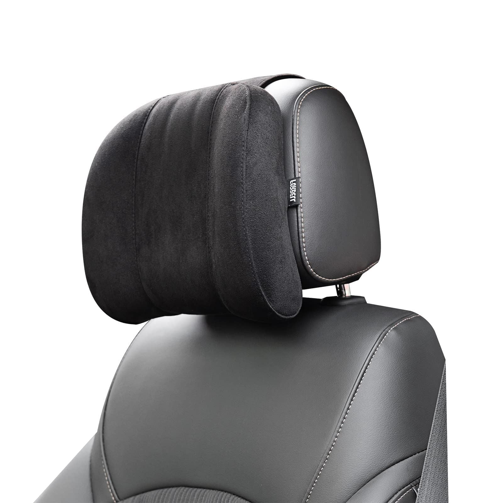 Car headrest neck pillow accessories pillow memory cotton car accessories headrest pillow headrest pillow for car suede, Made of Fabric
