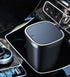 Compatible Black Car Trash Can with Lid, Small Cup Holder, Door Pocket, Trash Can for Car, Home, Office, Made of Silicone