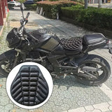 Sturdy Heavy Duty Replacement Motorcycle Seat Cushion Gel Seat Motorcycle Cushion, Made of Lycra, Black Color, Top Quality