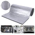 Acoustic insulation mat compatibility with cars 50x200cm, 10MM soundproofing foam soundproofing, waterproof, Made of Aluminum