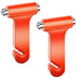 Compatible Car security hammer, 2 pieces, window breaker and seatbelt cutter-lifehammer-safety hammer car-emergency hammer, Made of Steel