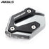 CNC side stand extension and tire valve guard for Yamaha Tracer 900 /gt 700 /gt Tracer 9/gt 7/gt Mt-09 Sp Mt07, Made of Aluminum