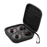 Tesla Model 3 / Y/s/x Jack Pad Pucks Jack Lift Pad Adapter Tool with storage box (protects battery and chassis) null none, Made of Rubber, Black Color