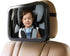 Compatible Backseat Mirror for Baby & Child - Car Accessories - Shatterproof - Black A3 Adjustable Monitor, Made of Plastic
