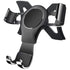 For- A3 8v S3 2014-2019 Mobile Phone Holder Mobile Mount Car Mount Accessories Black, Replacement Part, Made of Aluminum