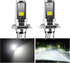 Long Lasting Premium Compatible ST H4 LED Bulb 12V Motorcycle Car Headlight 12W COB LED Lamp High Low Beam, Perfect Fit