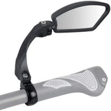 Compatible Bicycle rearview mirror, handlebar bicycle mirror, HD, impact resistant, right, Made of Plastic, Black Color, 1 Pcs Pack
