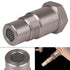 Car CEL Fix Check Engine Light Eliminator Oxygen O2 Sensor Adapter M18x1.5, Stainless Steel + Steel material, automotive replacement use